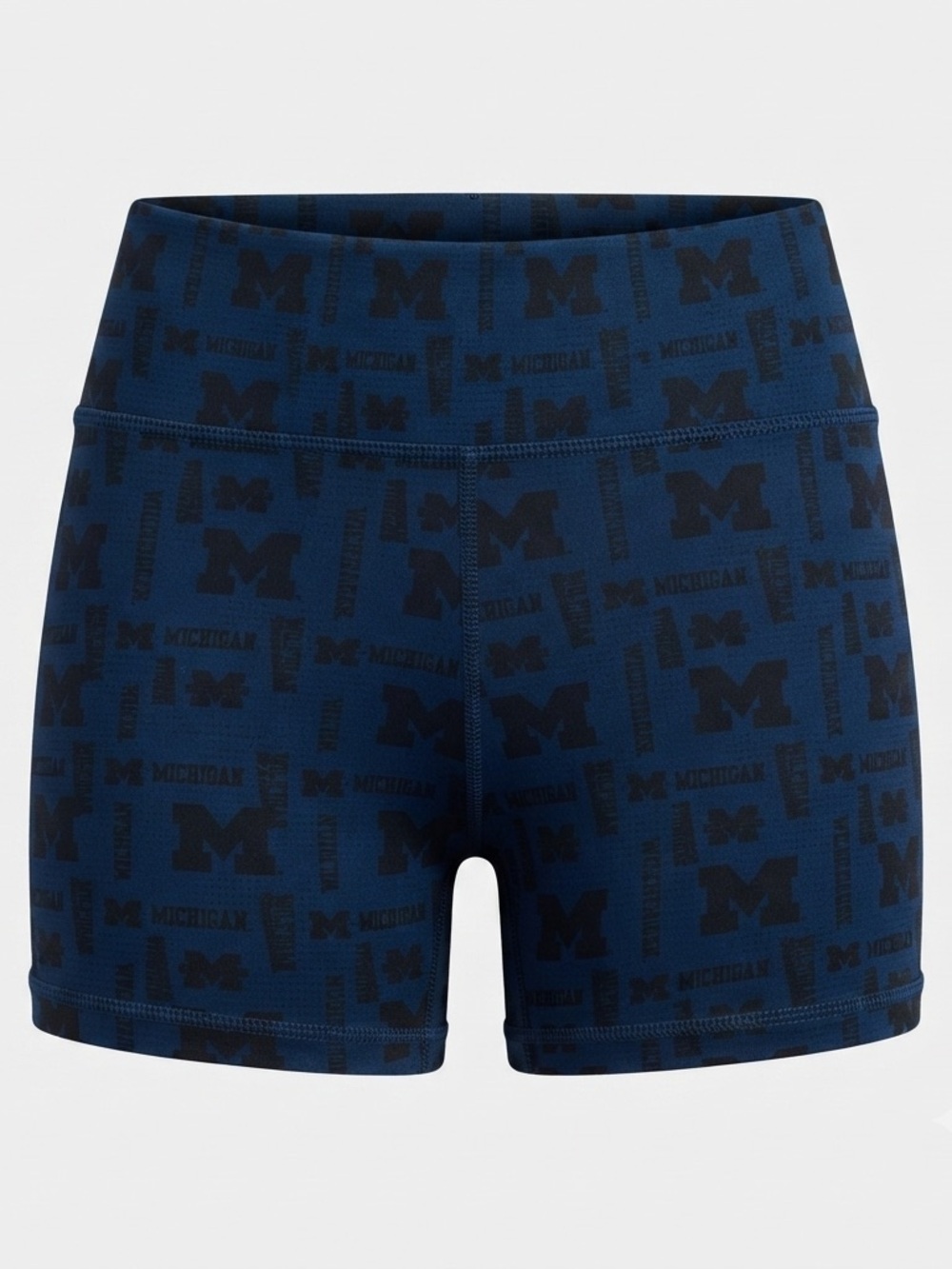 Certo Michigan Wolverines Compression Shorts Women’s Small Blue NWOT
